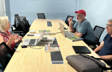 Students engaged in digital storytelling and performing arts at JDS Creative Academy