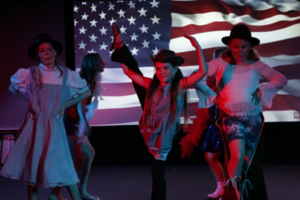 Students and professionals engaged in creative activities—painting, acting, designing—showcasing the impact of arts in education and the workplace.