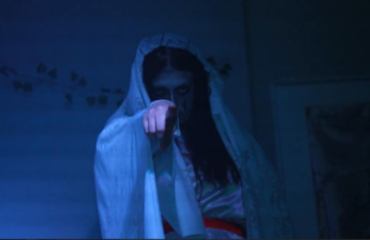 Haunted Studio Showcase at JDS Creative Academy featuring student-built haunted maze and Halloween performance.