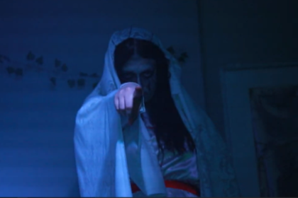 Haunted Studio Showcase at JDS Creative Academy featuring student-built haunted maze and Halloween performance.