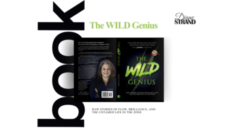 Diane Strand’s #1 bestselling book Wild Genius, inspiring readers to embrace creativity and unlock their potential.
