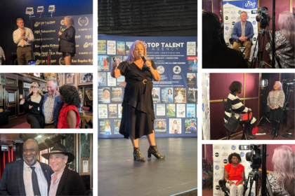 Creative professionals collaborating at the Top Talent Hollywood Conference