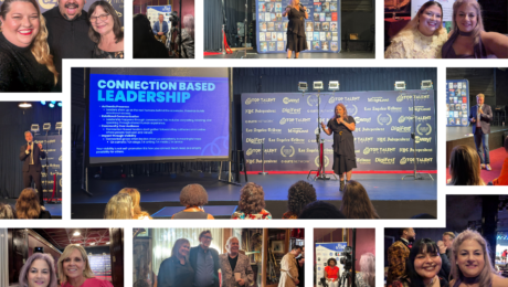 JDS Creative Academy team attending the Top Talent Hollywood Conference with Diane Strand presenting on creative entrepreneurship