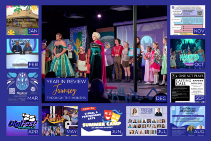 JDS Creative Academy students performing and showcasing artwork celebrating a creative year