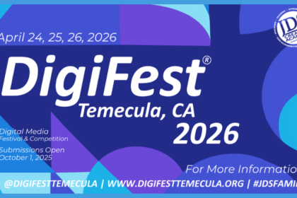 Filmmakers and digital artists showcasing their work at 𝐷𝑖𝑔𝑖𝐹𝑒𝑠𝑡® Temecula, celebrating creativity and innovation