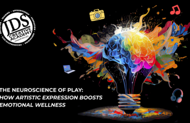 Students at JDS Creative Academy engaging in visual performing and digital arts classes to enhance creativity and emotional wellness